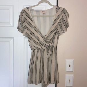 Striped Romper Size S